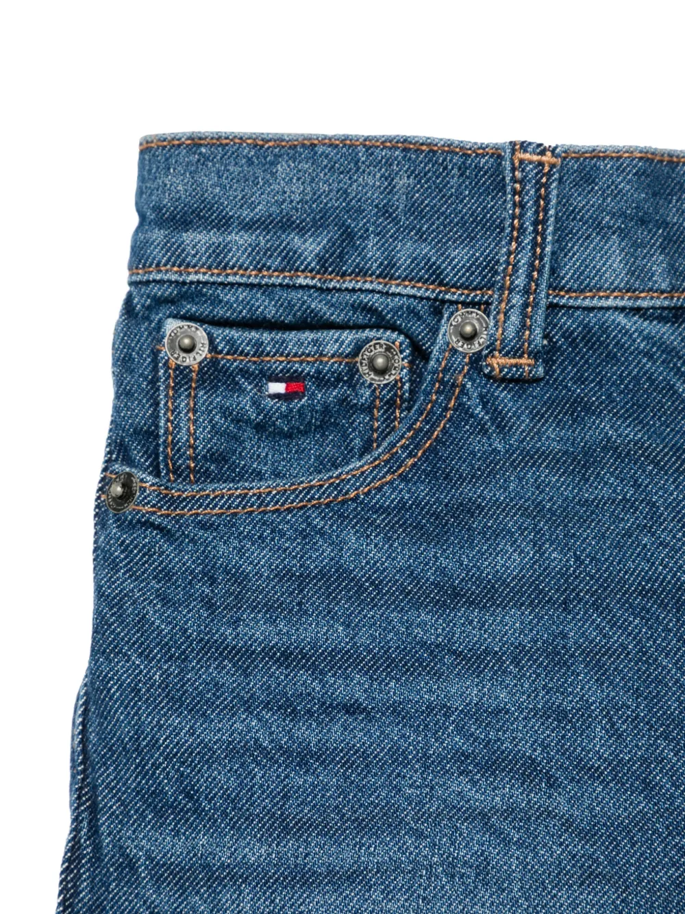 Tommy Hilfiger Junior Carpenter spijkershorts Blauw