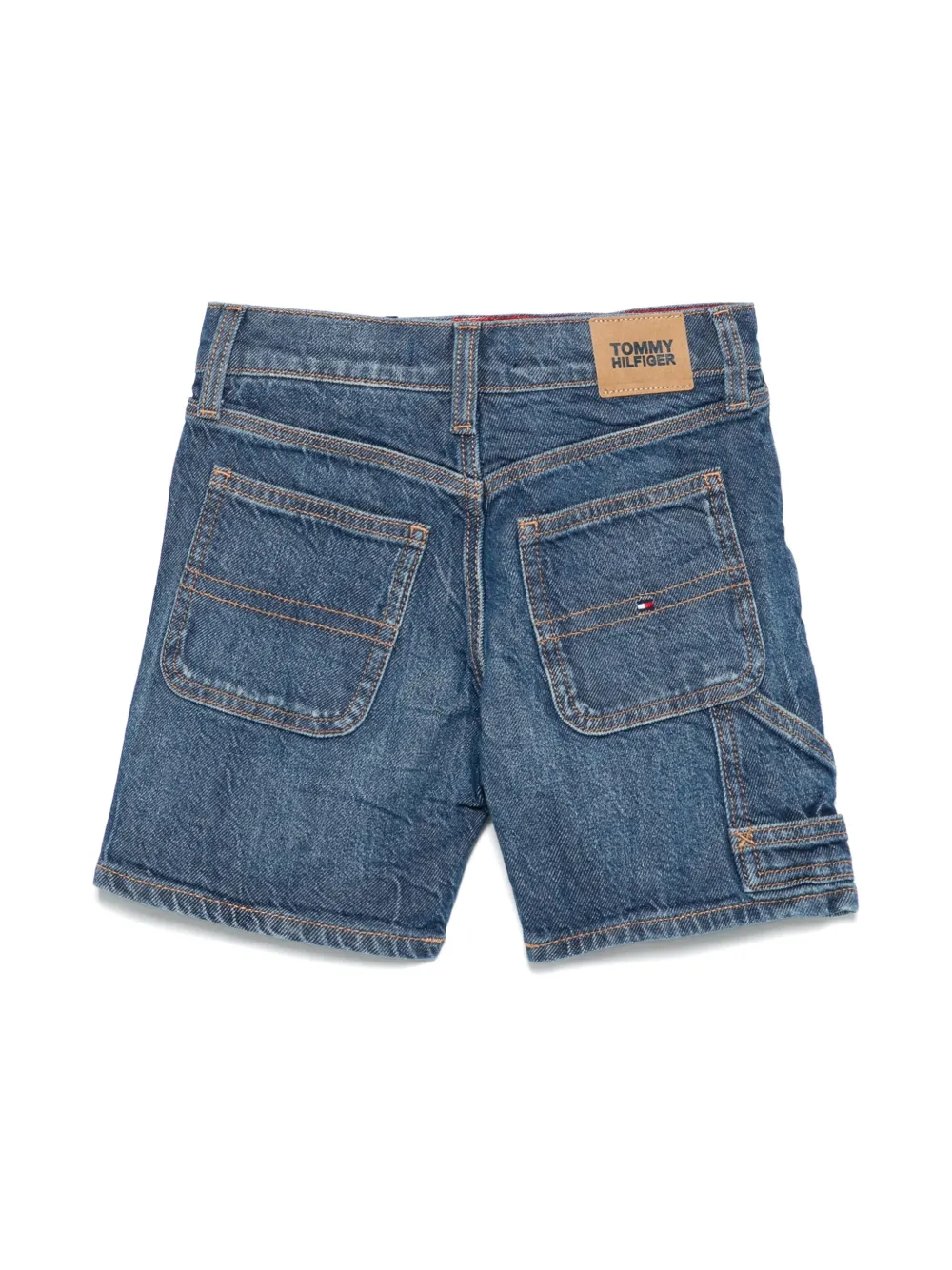 Tommy Hilfiger Junior Carpenter spijkershorts - Blauw