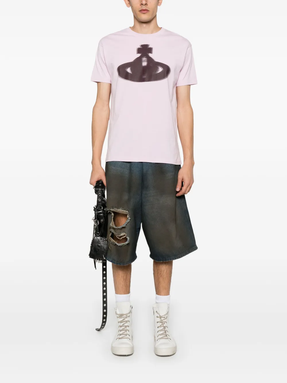 Vivienne Westwood Orb Classic T-shirt - Roze