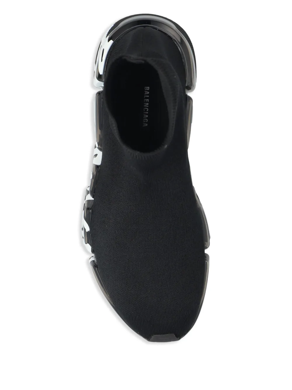 Balenciaga Speed Graffiti sneakers Zwart