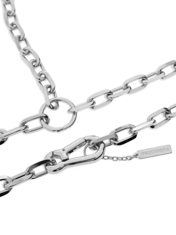 DSQUARED2 チェーン ネックレス | シルバートーン | FARFETCH JP