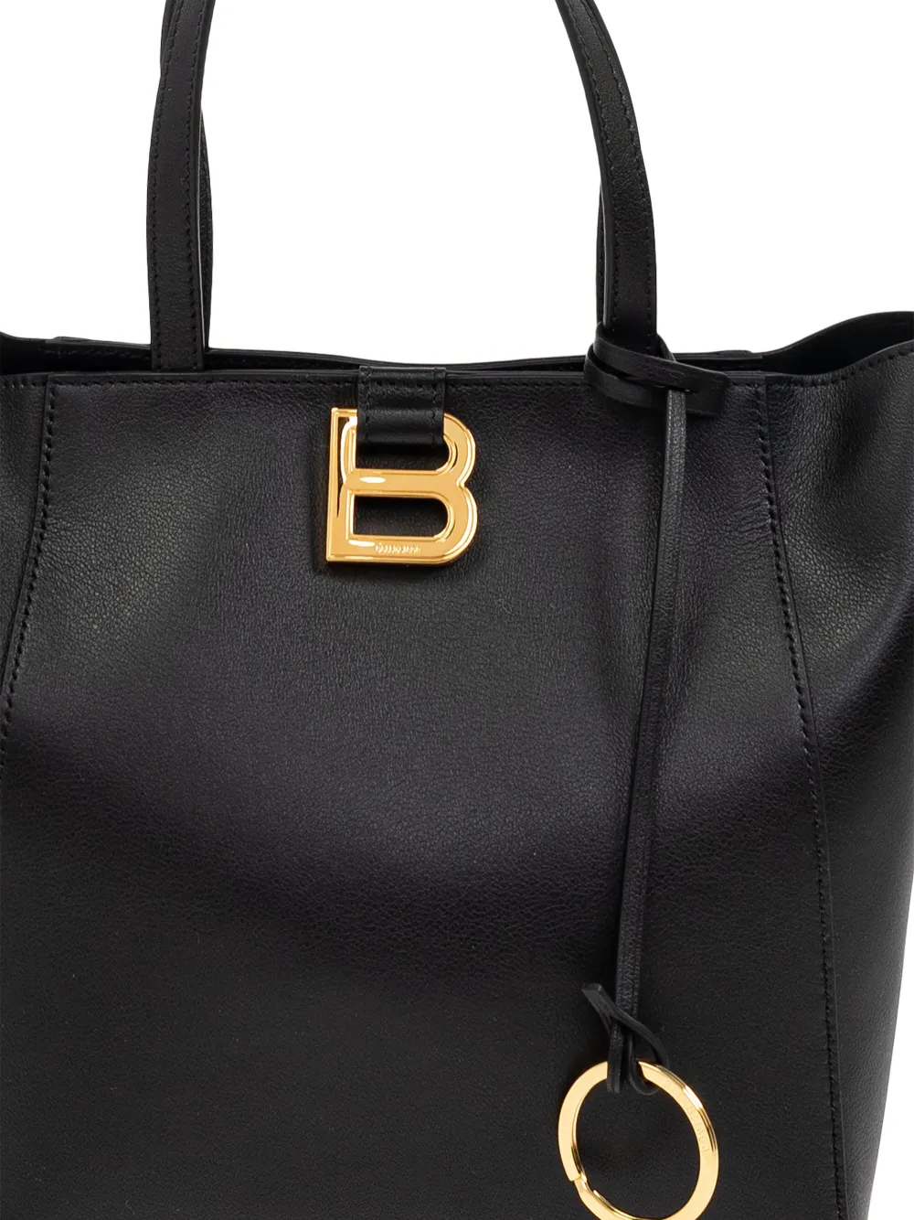 Balenciaga Hourglass kleine shopper Zwart