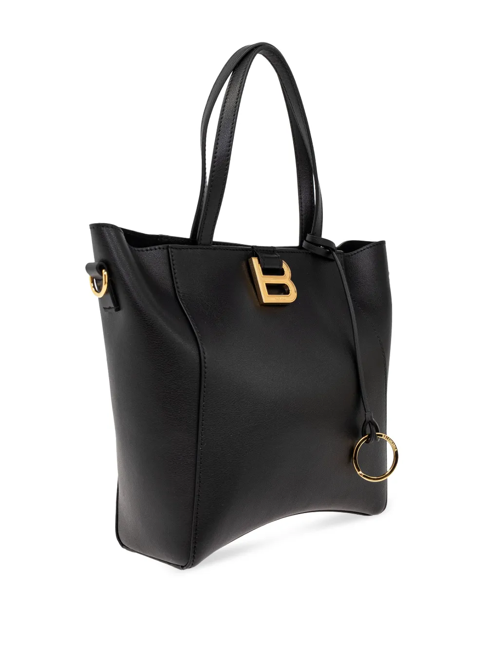 Balenciaga Hourglass kleine shopper Zwart