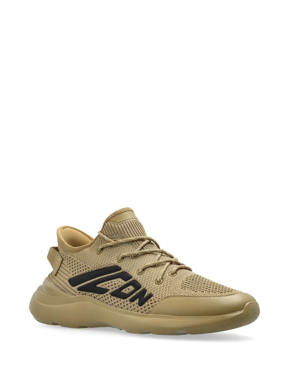 DSQUARED2 logo-embossed sneakers Neutrals