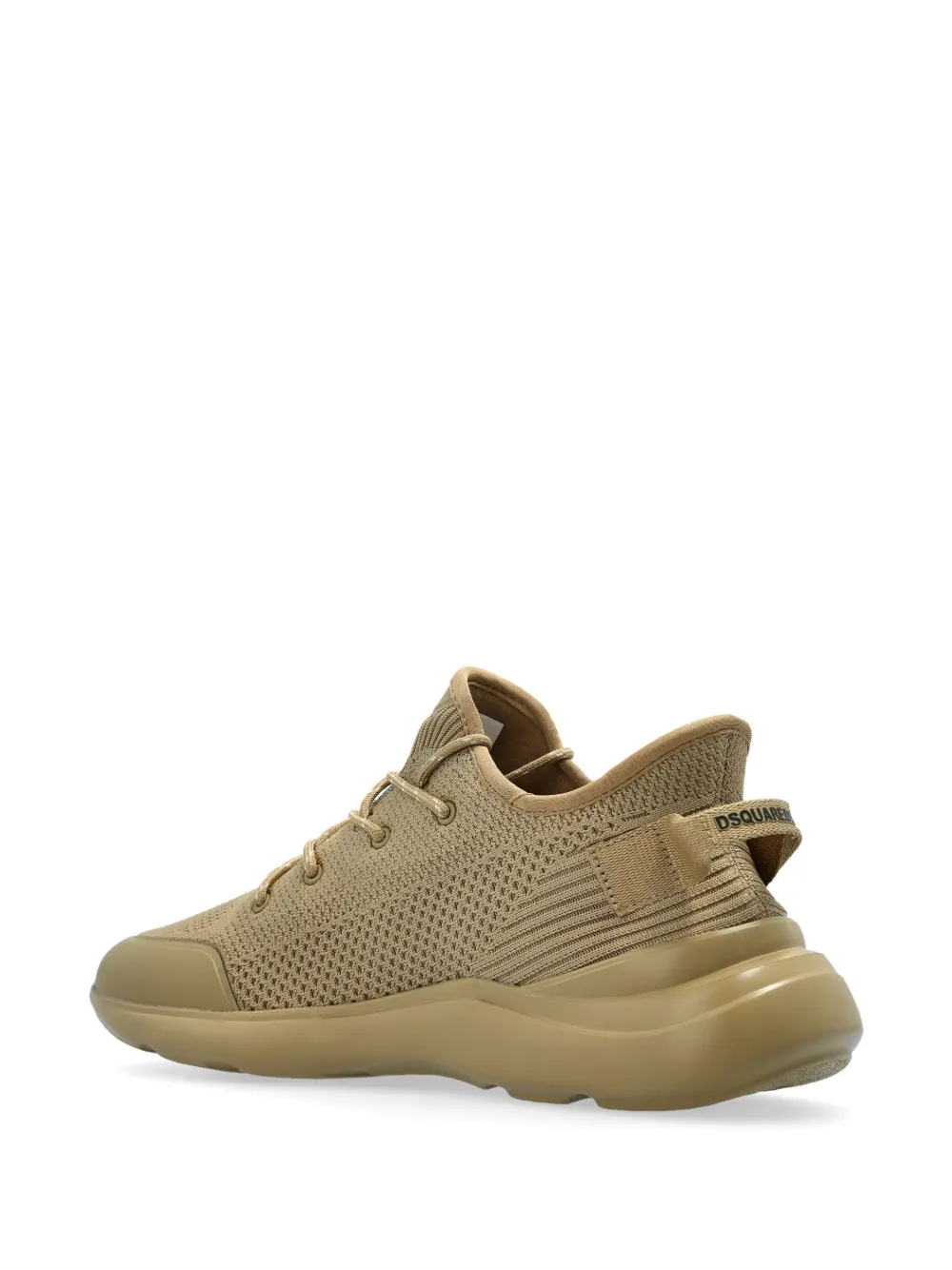 DSQUARED2 logo-embossed sneakers Neutrals