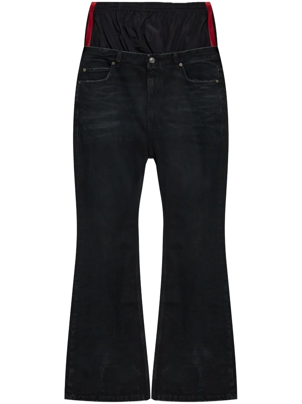 Balenciaga layered jeans – Black