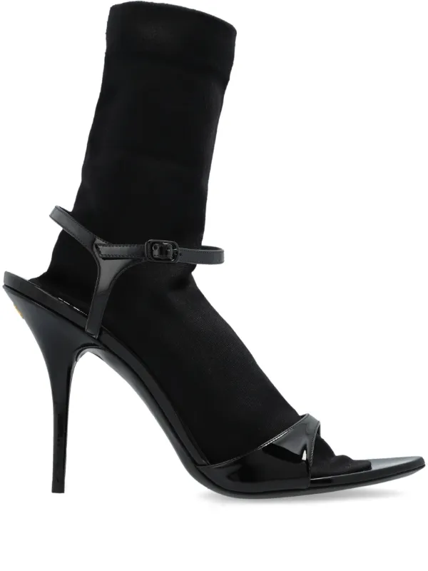 Balenciaga Avenue 115mm Sandals in Black