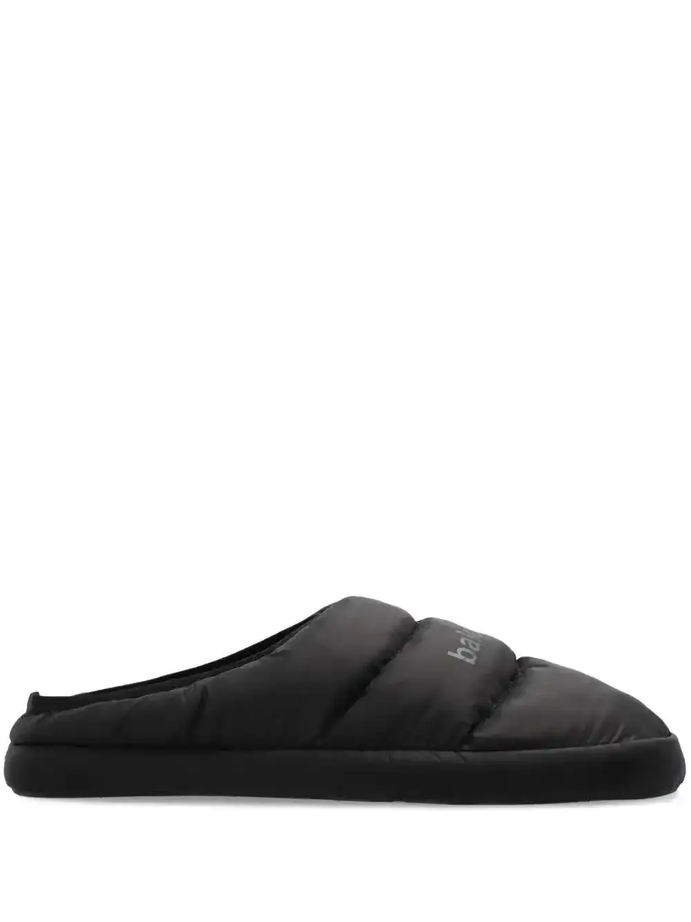 Shop Balenciaga Alaska Slippers In Black