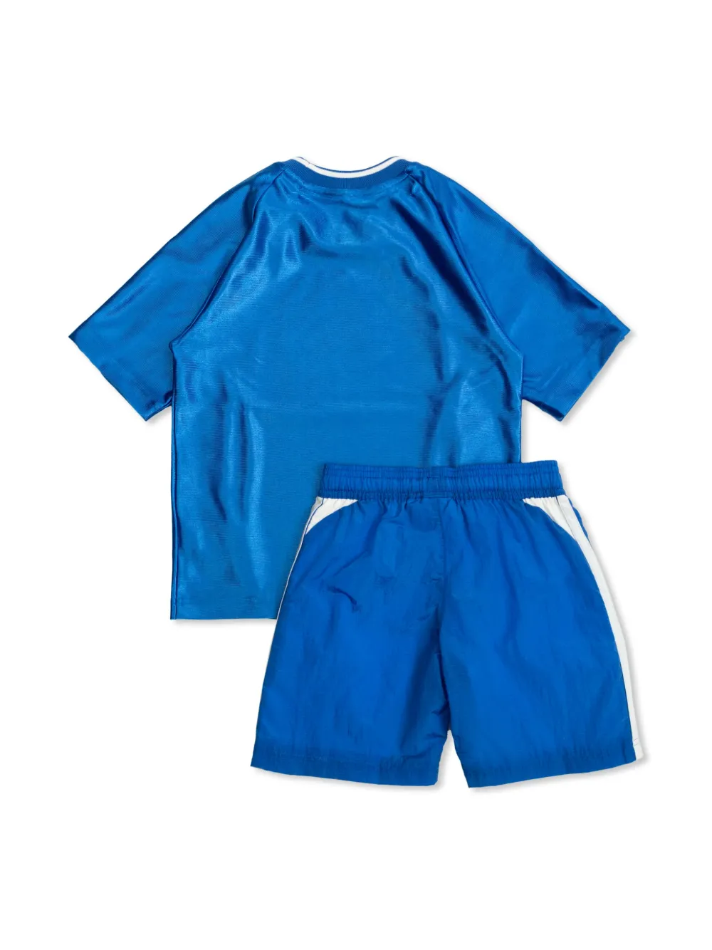 adidas Kids 3-stripes shorts set - Blauw