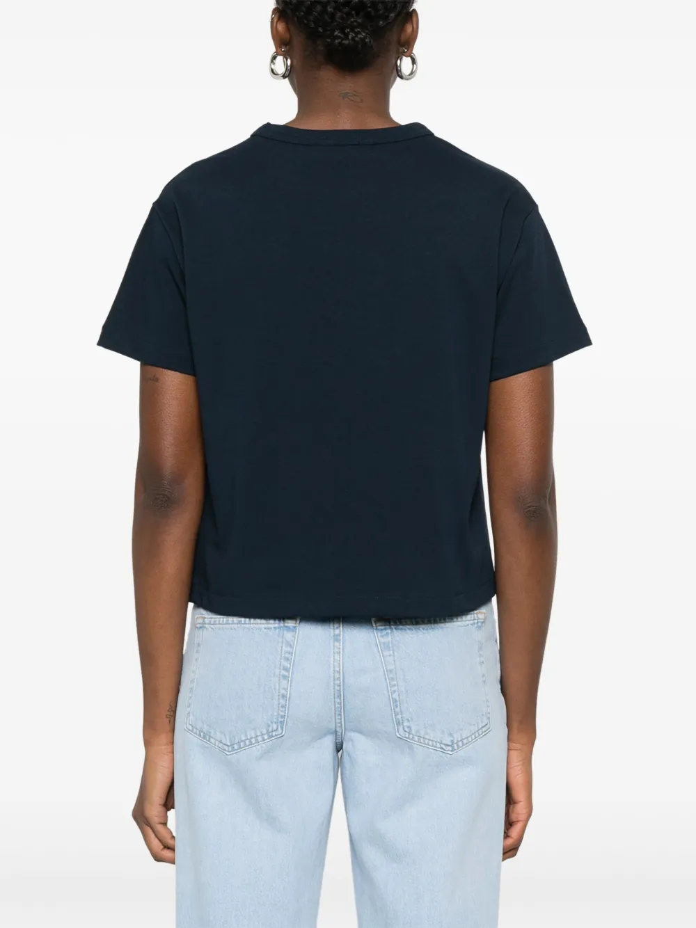 A.P.C. Katoenen T-shirt Blauw