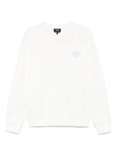 A.P.C. embroidered-logo sweatshirt