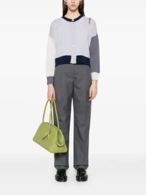 パンツ MARNI SS25 CROPPED PANT (PAMA0540S0TCX28 00N99) Marni Cropped Pants for Women | FARFETCH