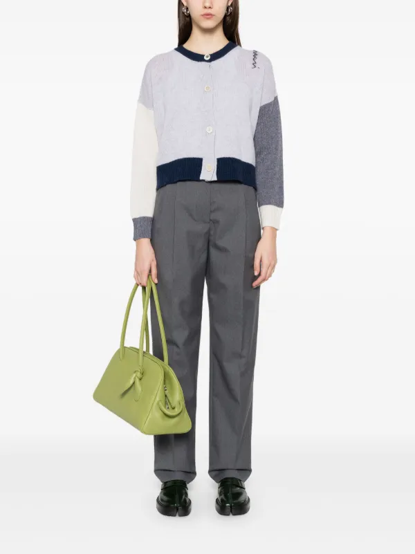Marni バージンウール パンツ | グレー | FARFETCH JP