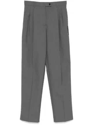 Marni バージンウール パンツ | グレー | FARFETCH JP