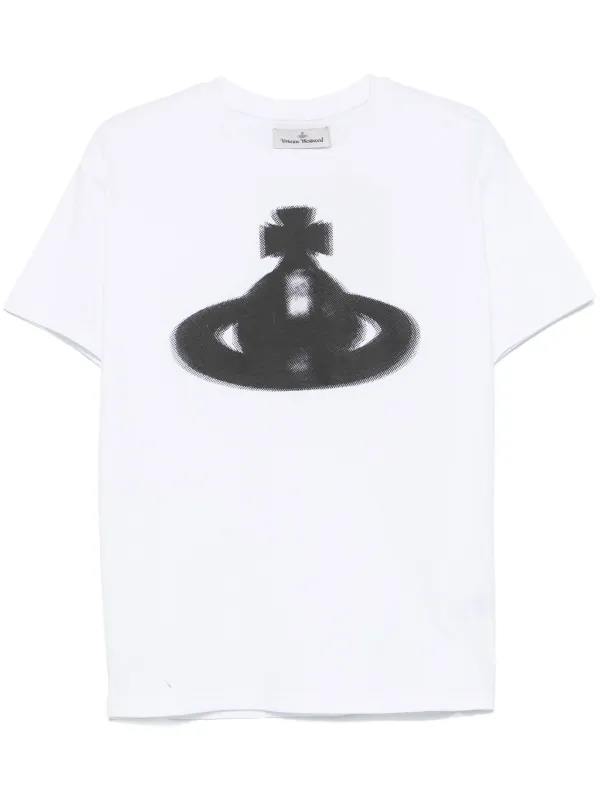 【VIVIENNE WESTWOOD】Orb Classic T-Shirt White 28087014_57706306_600.jpg