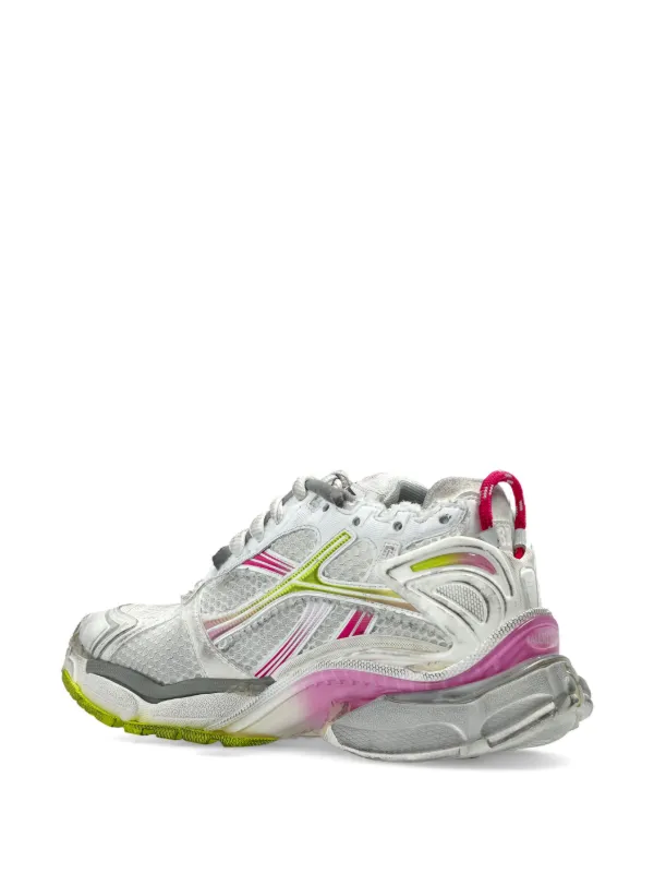 Balenciaga Runner Gradient Sneakers | White | FARFETCH