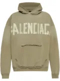 Balenciaga Tape Type hoodie - Green