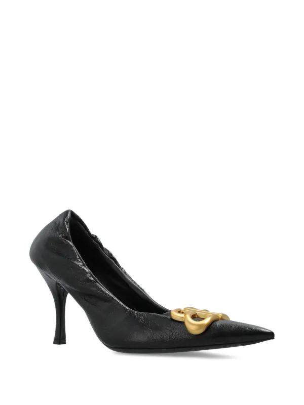 【送料&関税込】Balenciaga Monaco Pumps Balenciaga Monaco 90mm Pumps | Black | FARFETCH