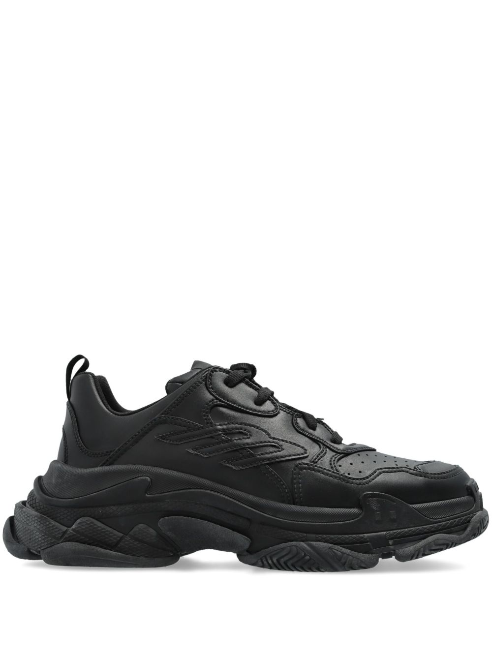 Balenciaga Triple S Sporty sneakers Zwart