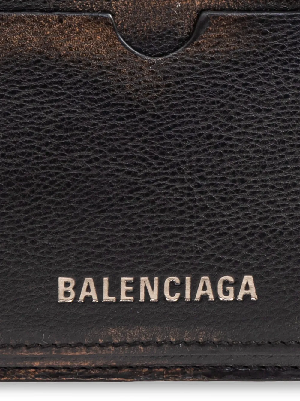 Balenciaga Leren portemonnee Bruin