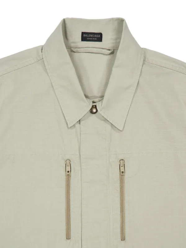 Balenciaga シャツジャケット | ニュートラル | FARFETCH JP