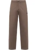 adidas straight-leg trousers - Brown