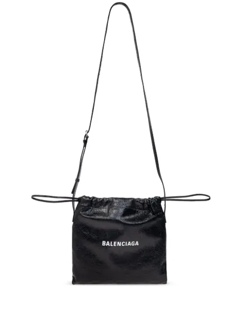 Balenciaga logo-print messenger bag