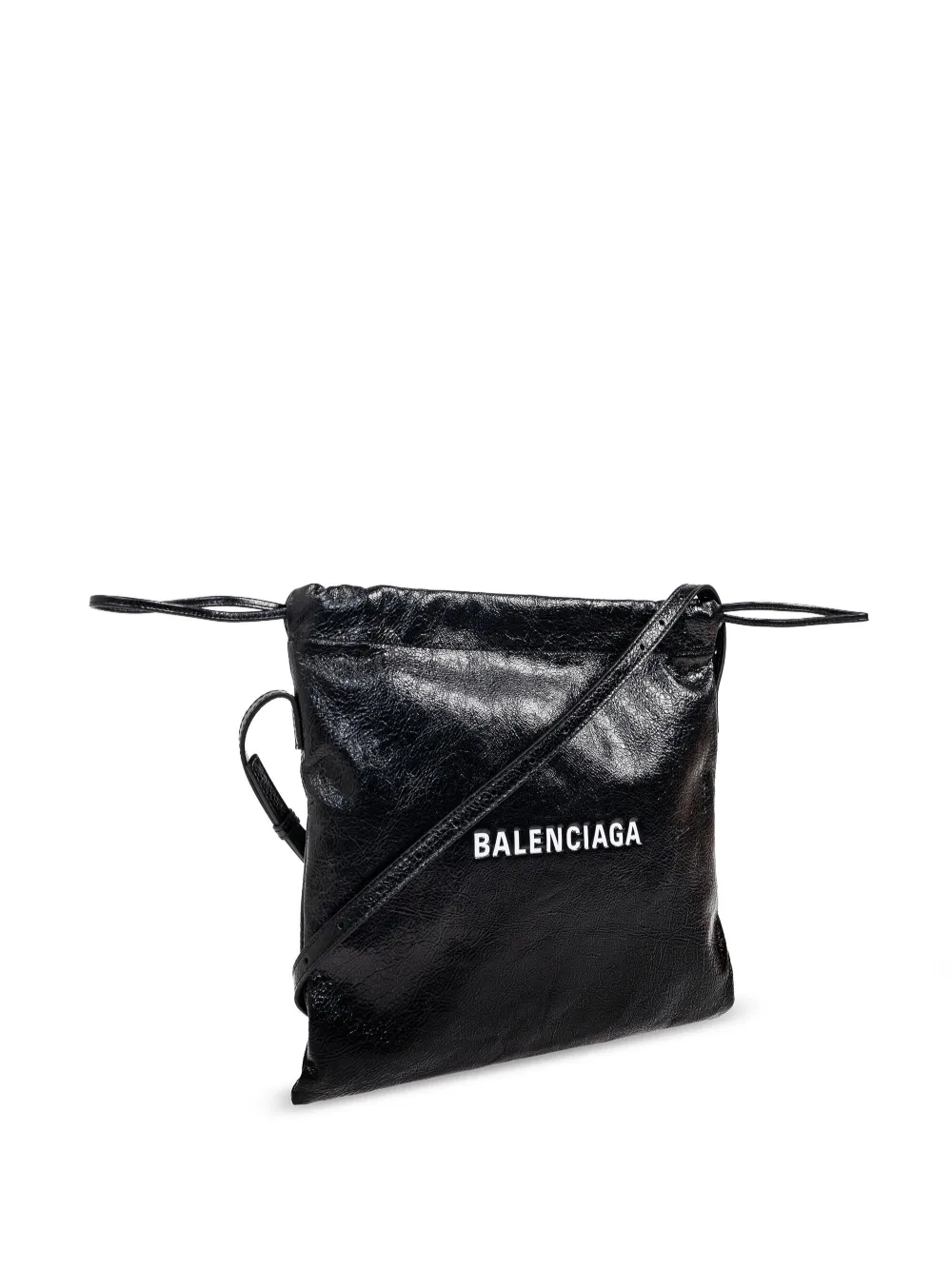 Balenciaga Messengertas met logoprint 1090 BLACK