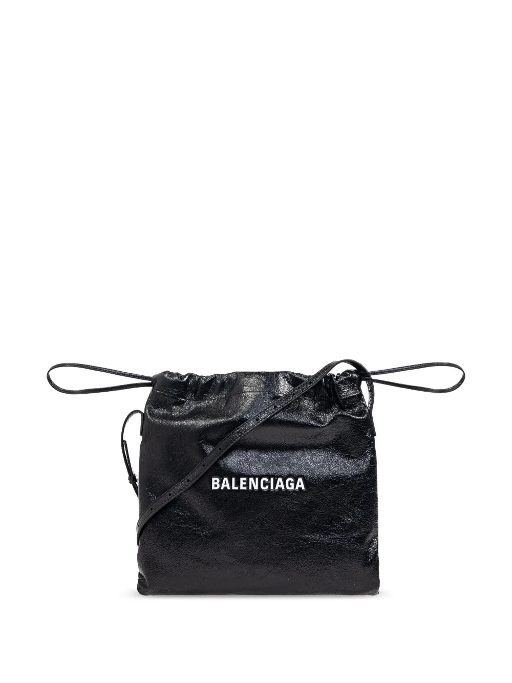 Balenciaga Messengertas met logoprint 1090 BLACK