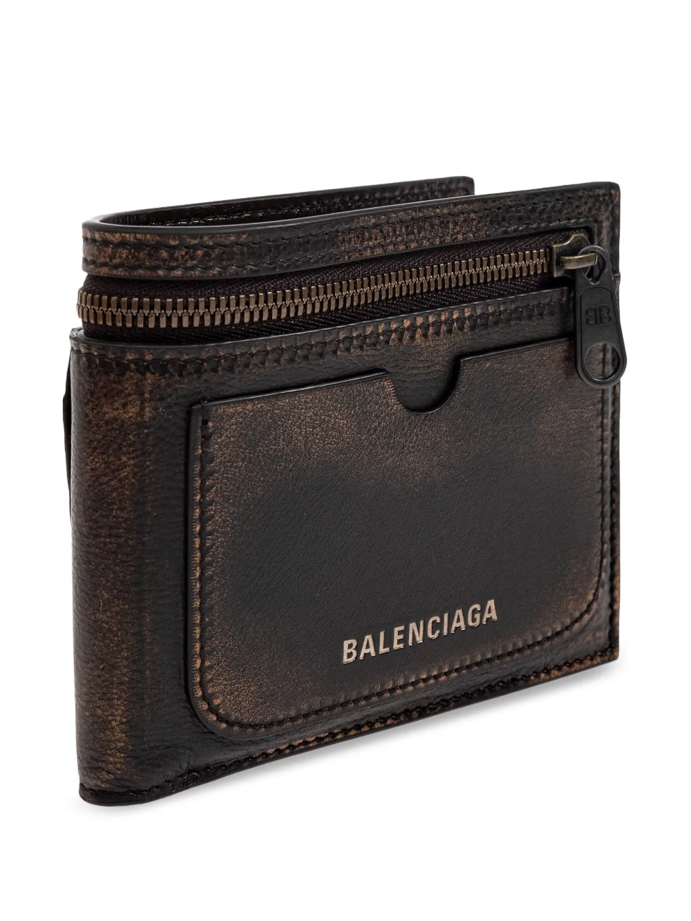 Balenciaga Superbusy portemonnee Bruin