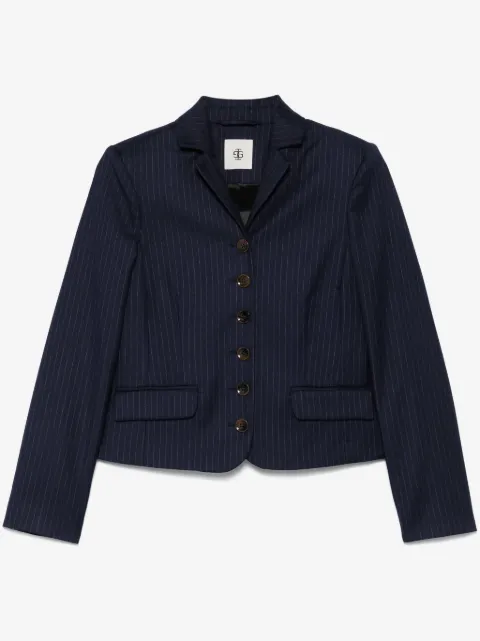 The Garment blazer a rayas diplomáticas