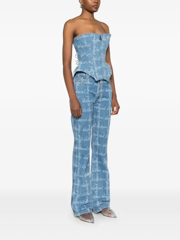Vivienne Westwood Cobrax Corset | Blue | FARFETCH