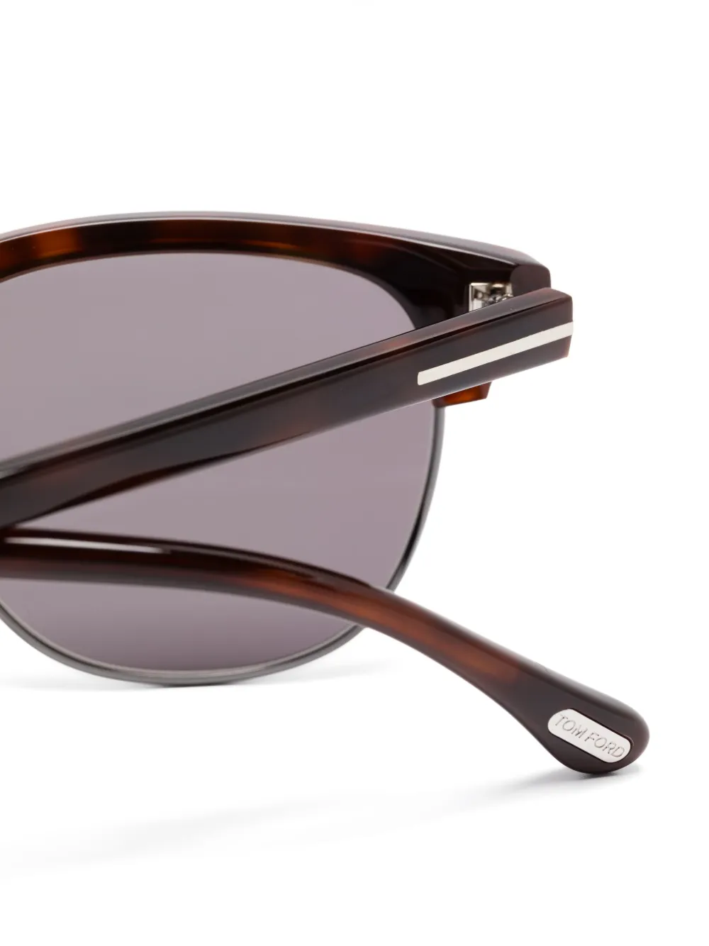 TOM FORD Eyewear Henri zonnebril Bruin