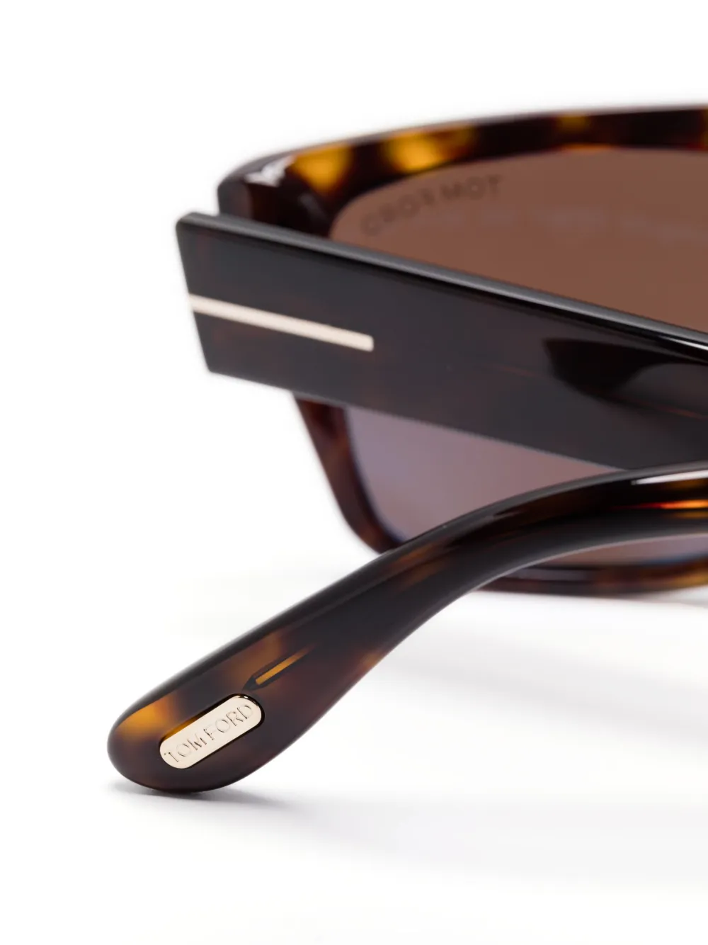 TOM FORD Eyewear Dunning zonnebril Bruin