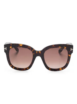 TOM FORD Eyewear キャットアイ サングラス | ブラウン | FARFETCH JP