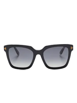 TOM FORD Eyewear キャットアイ サングラス | ブラック | FARFETCH JP