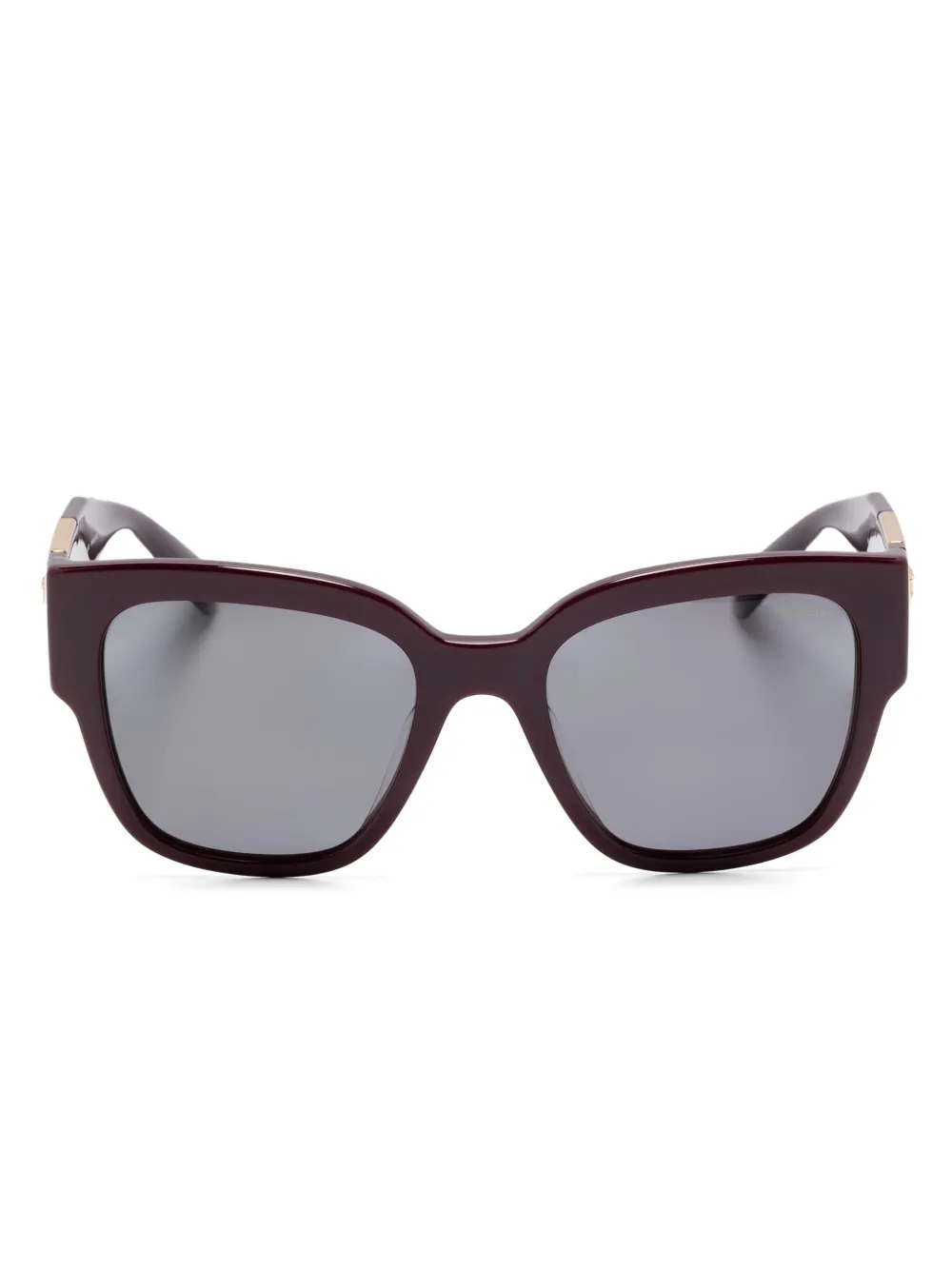 Versace Eyewear Zonnebril met vierkant montuur Rood