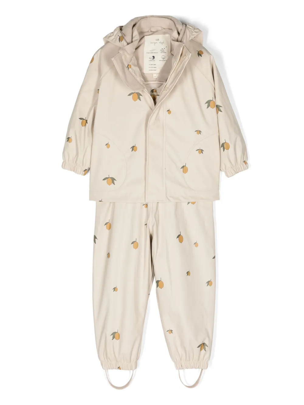 Konges Sløjd trousseau de naissance Rainy Palme | tons neutres | Image 1