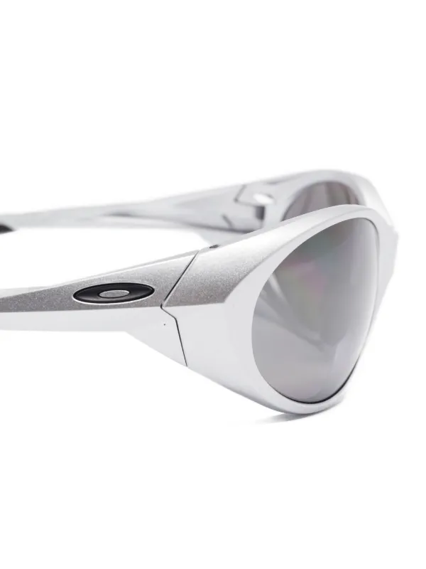 Oakley eyejacket シルバー Oakley Eyejacket Redux Silver W/ Prizm Black Polarized Sunglasses