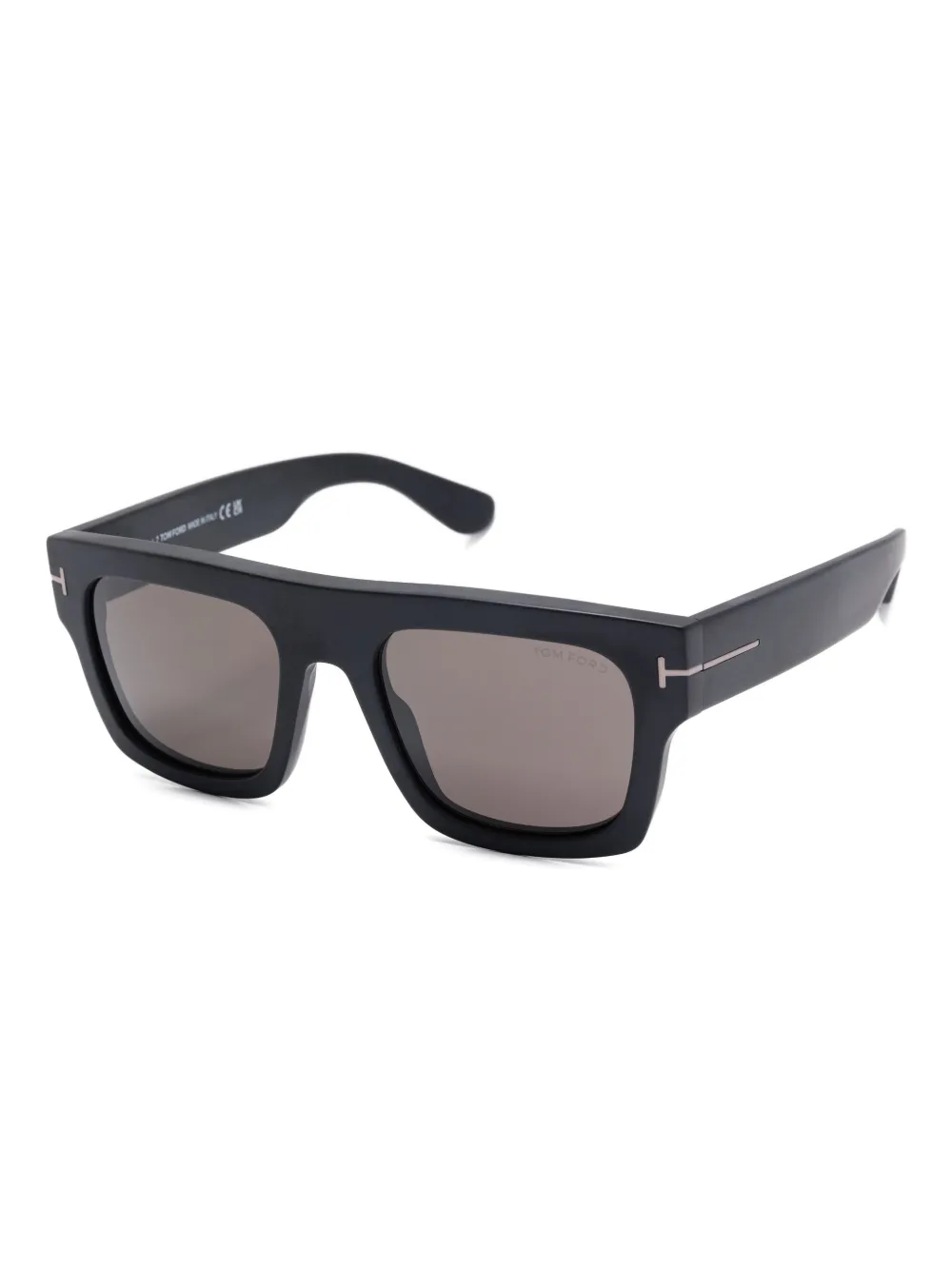 TOM FORD Eyewear Zonnebril met vierkant montuur Zwart