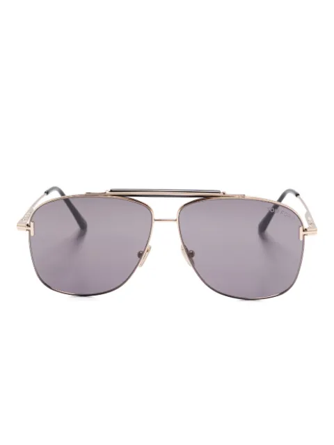TOM FORD Eyewear Occhiali da sole Jaden con montatura stile pilota