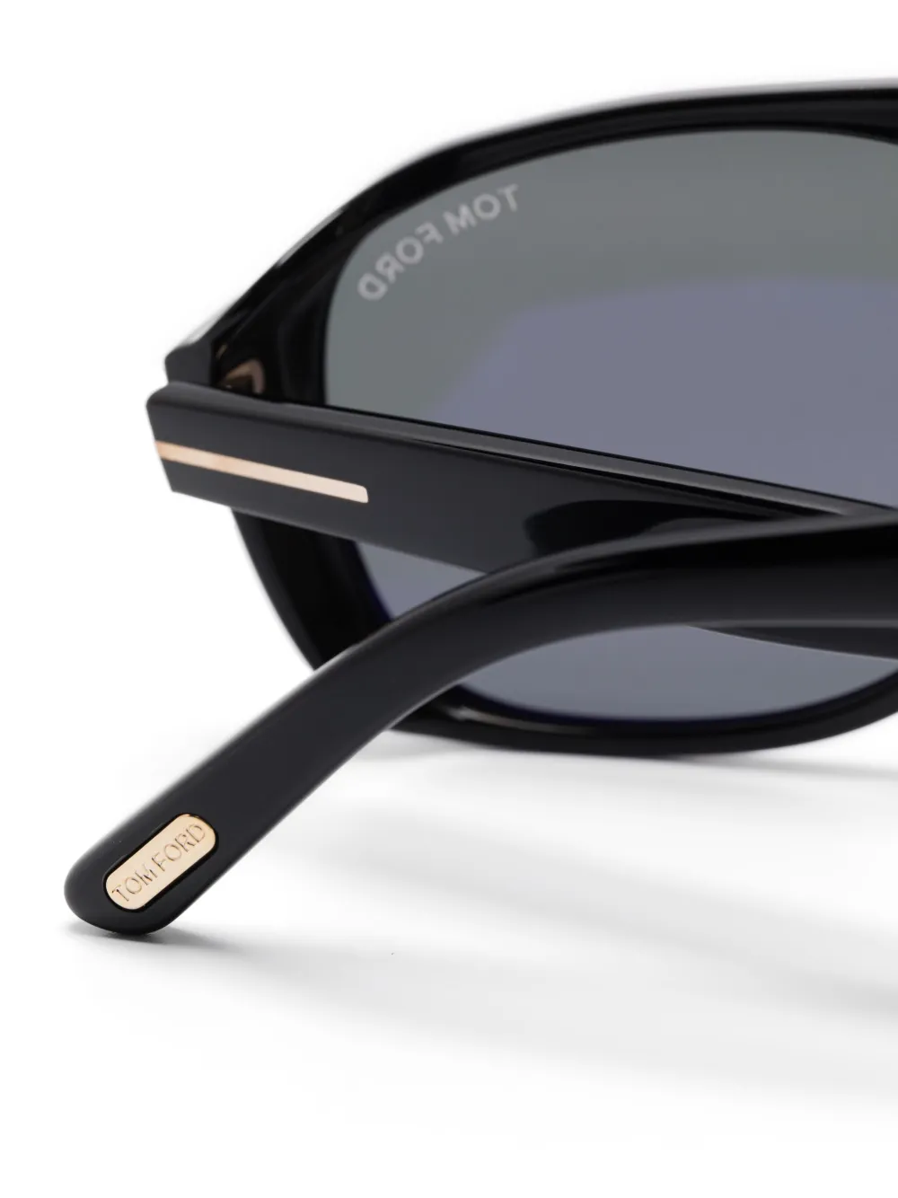 TOM FORD Eyewear Rosco zonnebril Zwart