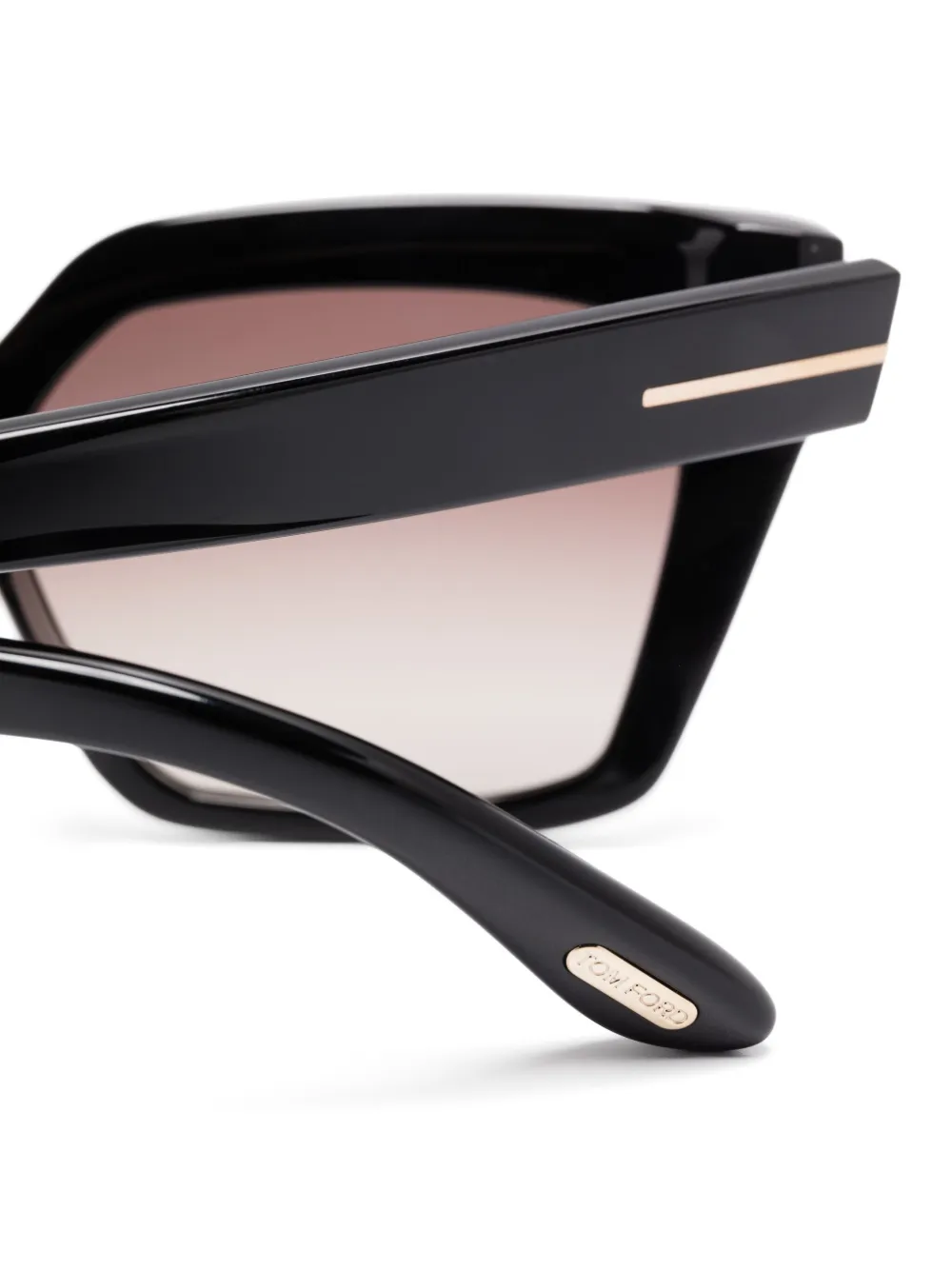 TOM FORD Eyewear Winona zonnebril Zwart