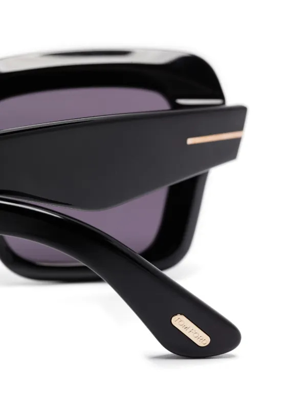 TOM FORD Eyewear Esme サングラス | ブラック | FARFETCH JP