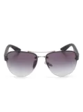 Prada Eyewear pilot-frame sunglasses - Silver