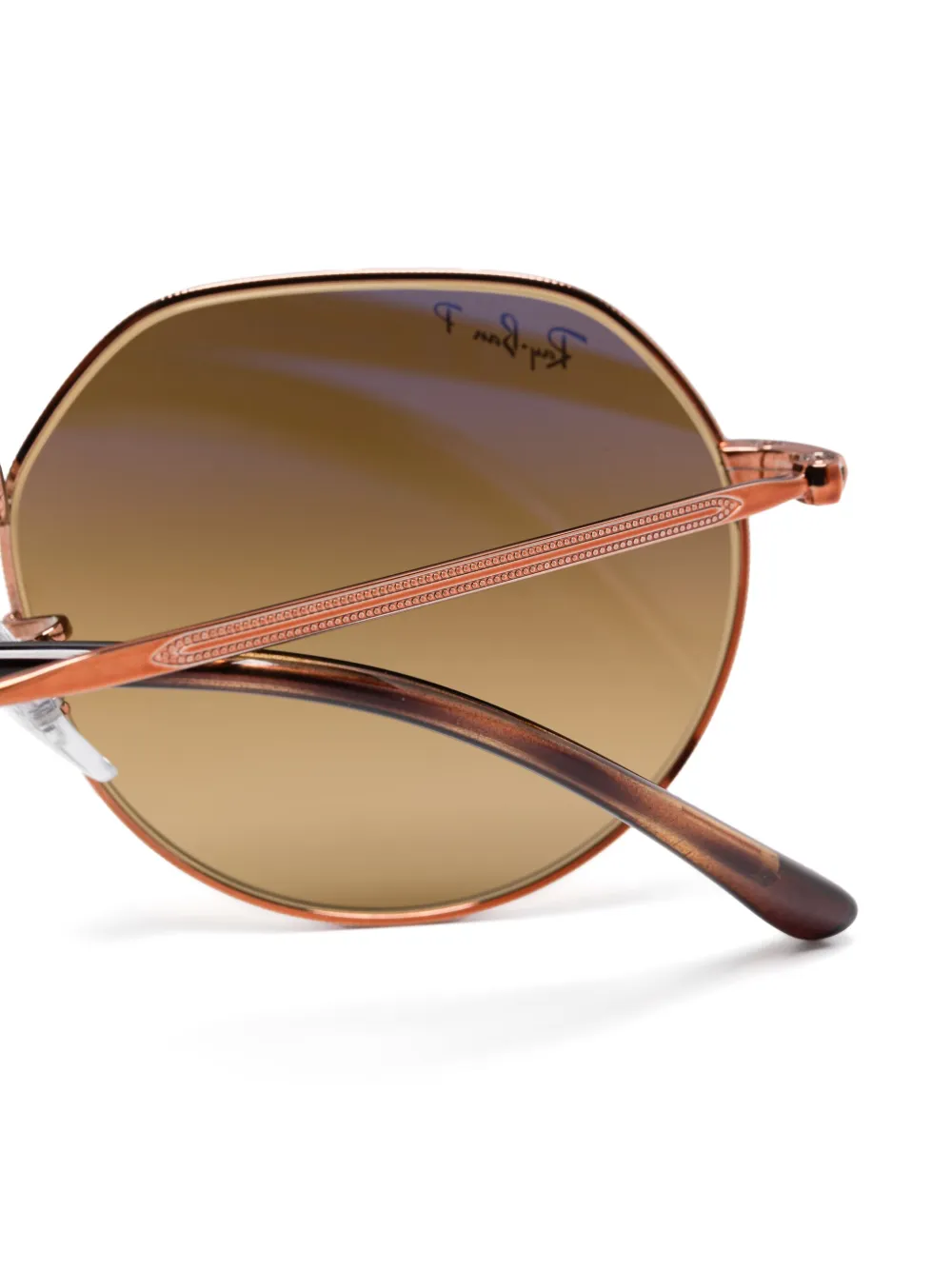 Ray-Ban Jack zonnebril Bruin