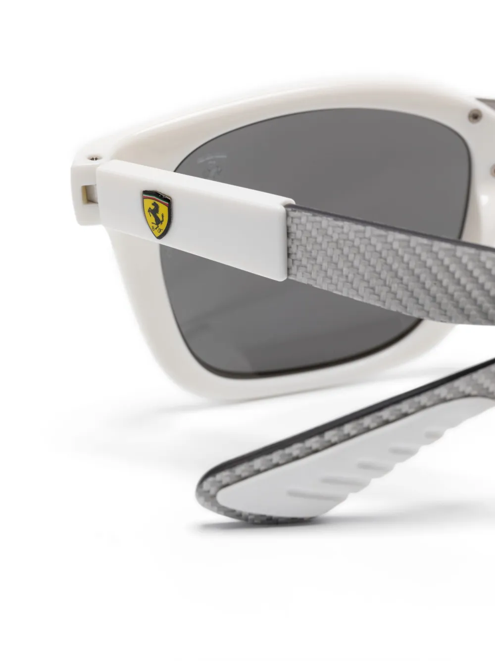 Ray-Ban Zonnebril met vierkant montuur Wit