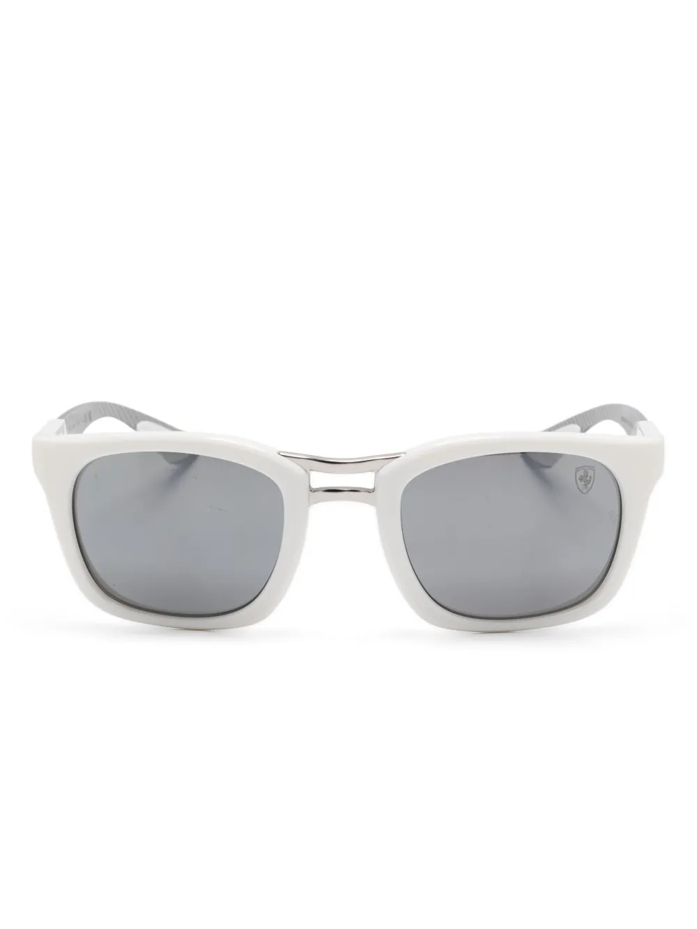 Ray-Ban square-frame sunglasses | White | Image 1