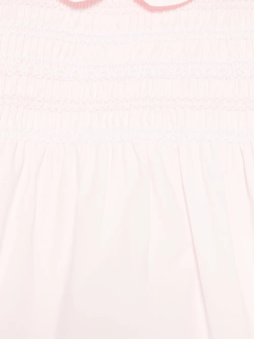 Fendi Kids Popeline romper Roze