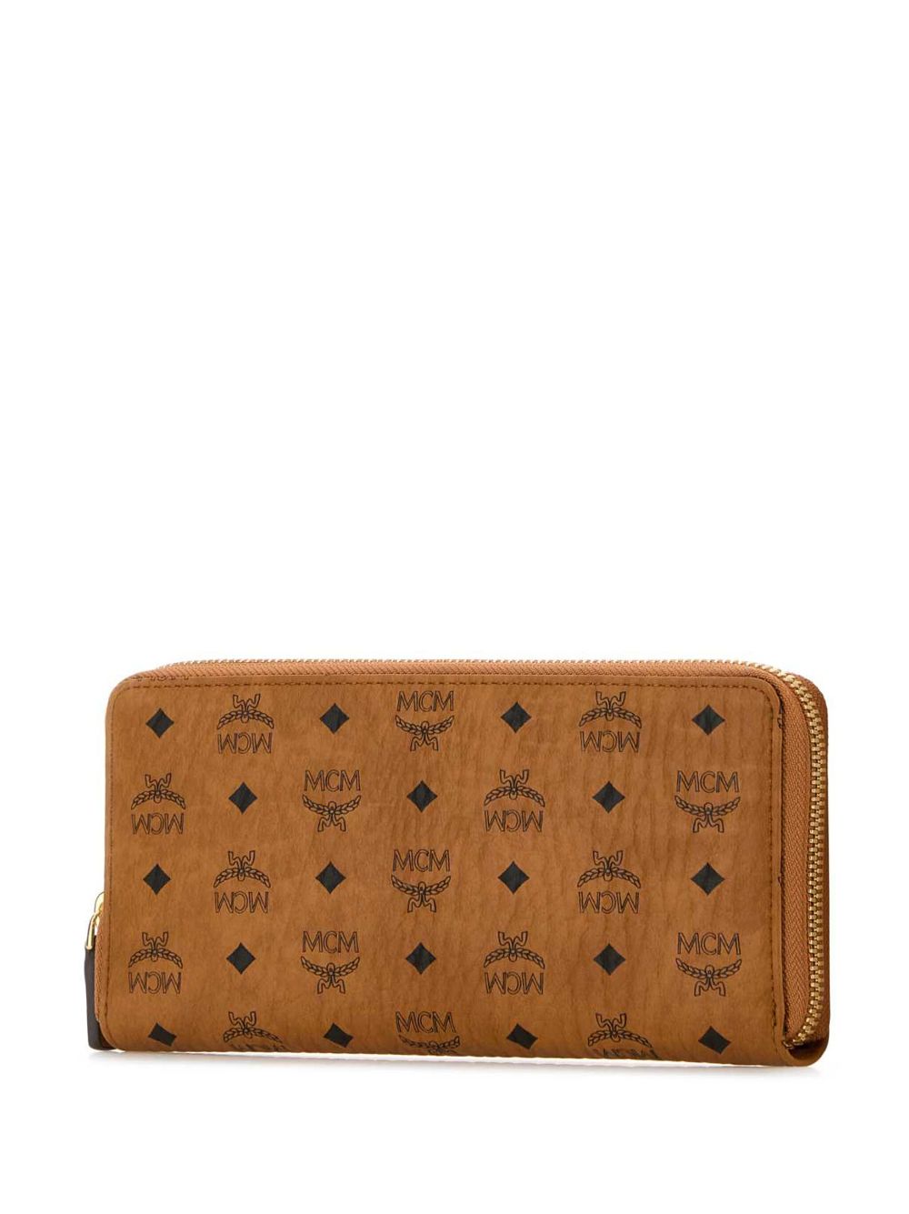 MCM Aren wallet - Bruin